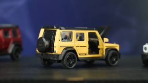 Diecast Miniatur Mainan Mobil Mobilan Brabus Jeep Bahan Metal Besi 5 Pintu Terbuka Pullback