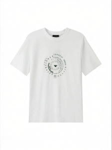 Áo Thun Nam Cổ Tròn Tay Ngắn Lyocell Cotton
