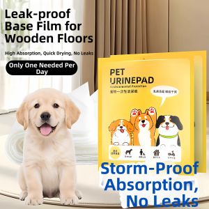 Pet Urine Absorbent Pads Quick Drying Water Absorbing Sheets