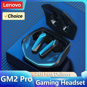 Lenovo | Choice Lenovo GM2 Pro TWS Wireless Headphones Earphone Bluetooth-compatible 5.4 Waterproof Sport Headset with Mic Long Endurance