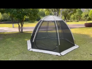Pop-Up mesh Tent Portable Canopy with Mosquito Net Outdoor Room Perfect for Patio Backyard