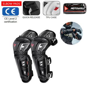 Elbow Protector Motorcycle Knee Pads Set Motocross Knee Guard Protective Gear Motocross Elbow Pads+Knee Pads