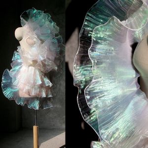 ผ้าอีเจนส์ลายดอกไม้ ขอบใบบัว วัสดุตกแต่งพื้นหลัง วัสดุ DIY งานฝีมือ อุปกรณ์ตกแต่งบ้าน สไตล์ยุโรป จีนแผ่นดินใหญ่