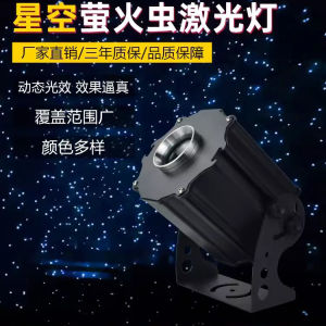 Dynamic Laser Light Outdoor Landscape Illumination Firefly Projector Lamp Starry Sky Full of Stars Lighting up the Night