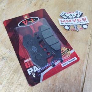 DISCPAD KAMPAS REM DEPAN THUNDER KLX 150 D TRACKER KYMCO REDAKSI