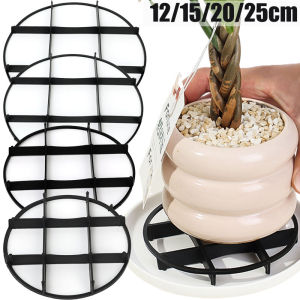 12/15/20/25cm Round Flower Pot Feet to Prevent Root Rot Ventilated and Breathable Flower Pot Insulated Bottom Support for Home Garden Potted Plants Bottom Raising Bracket