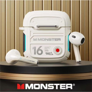 🎧【Ready stock】FREE Shipping+COD🎧 2023 New Arrivals Monster XKT16 TWS Wireless Earbuds mini Waterproof Earphones Low Latency Gaming In Ear Headphones