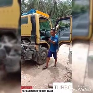 KNALPOT SUARA SRIGALA BAUT TURBO CANTER HINO DUTRO DYNA ELF PANTHER DLL