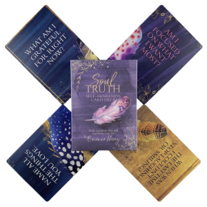 Soul Truth Self-Awareness Card Deck Daily Questions That Will Transform Your Life Tarot Oracle Cards With PDF Guidebook