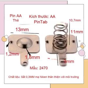 20 Miếng Tiếp Điểm Pin 18650 Cực Dương Cực Âm Kép Dùng Cho Lắp Ráp Dự Án Pin DIY Tùy Chỉnh