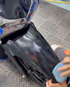 Sáp AUTOSHINE PRO 300g Đánh Bóng Xe Máy Ô Tô 300g Phủ Ceramic Wax Làm Đẹp Bóng Xe - Đánh Sạch Vết Xước Tặng Mút Khăn Lau