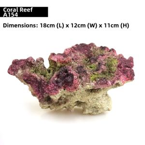 Simulated Coral Reef Aquarium Decorative Mountain