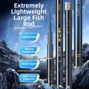 LONGWANGHEN | Ultra Light Super Hard Fishing Rod for Large Fish