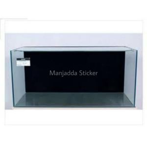 Stiker Background Aquarium Polos Semua Warna
