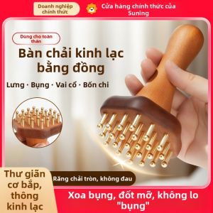 Bàn Chải Massage Bằng Đồng Toàn Thân Chải Bụng Mát-xa Tấm Lót Treo Tường Thiết Bị Xông Hơi Nhà Bếp Phụ Kiện Bếp
