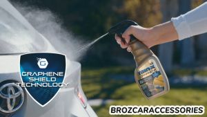 Rain-X / Rain - X / Rain X/ RainX Pro Graphene Spray Wax 473ml Original Car Care Water Beading Water Repellent Suit For Glass Metal Plastic Chrome Paint Remove Dirts UV Protection Long Lasting Gloss Shine DIY