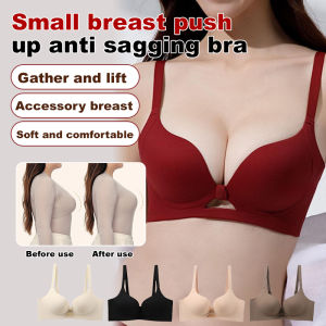 Lifting Anti-Sagging Wireless Push-up Bra Seamless Corrective Fixed Pad Women Underwear