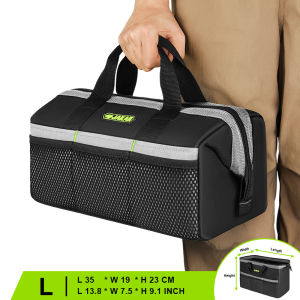 Jakah Large Capacity Tool Bag High Quality Electrician Belt Bags Multifunction Tools Parts Storage Organizers JK-204