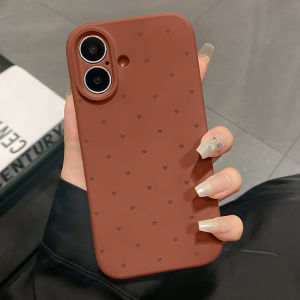 Liquid Silicone Phone Case for  16Promax 16Pro 15PM 14 13 Female Style Photography Button Protective Cover Anti-Fall