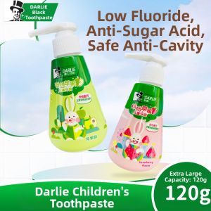 Darlie | Fluoride Anti Cavities Press-Type Childrens Toothpaste 120g