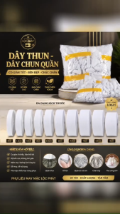 [Bó 51020 Mét] Thun quần chun quần size 1cm1.2cm1.5cm2cm2.5cm3cm3.5cm4cm4.5cm5cm phụ liệu may mặc lộc phát..