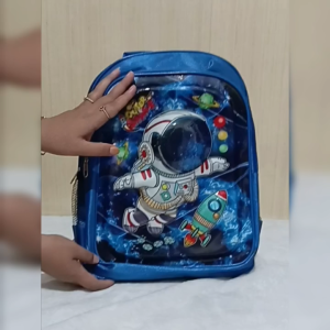 TAS RANSEL ANAK SEKOLAH SD TK MOTIF KARAKTER 3D TIMBUL BERLAMPU LED