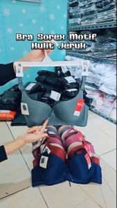 Bh Sorex Kawat 3262 | Bra Wanita Motif Bintik Cup 3/4 Kancing 3