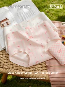 Yuzhaolin | Antibacterial Cotton Full Coverage Womens Briefs