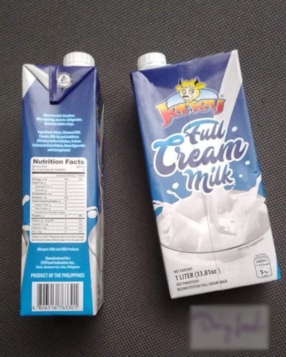 Jersey Full Cream Milk 1L x 12 Lazada PH