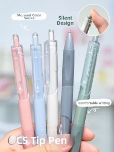 SANNIANERBAN | Quick Drying Press Button Stylish School Use Neutral Pen