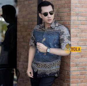 BAJU BATIK WANITA MODERN MONALISA GENES MLXL PEKALONGAN