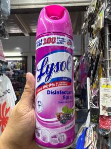 Lysol Disinfectant Spray Crisp Linen 340g July 2027