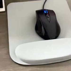 Wrist Protection EVA Mouse Pad Soft Sponge Mouse Pad Wrist Support Computer Game Convenient Mouse Pad Anti-Slip Solid Color Desk Mouse Pad