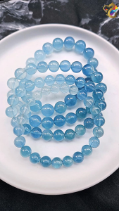 Graduation Grade Santa Maria Icy Ombre Aquamarine Bracelet