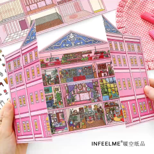 [KW] BIG Landscape Sticker Collection C - Scene Stickers for Journaling Scrapbooking Gifts and Toys for Stress Relief