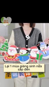 Băng Rôn Dây Treo Trang Trí NOEL Dây Chữ Trang Trí Giáng Sinh Sinh Nhật Tiệc Nhiều Mẫu - Hình Ông Già Noel Cây Thông Người Tuyết