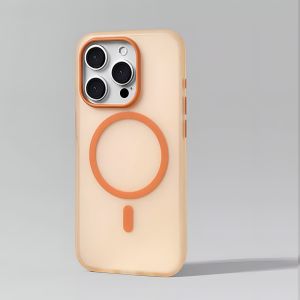 Sanptoch da mờ Thân Thiện Với Mềm vỏ điện thoại Cho iPhone 16 15 14 13 Pro Max Cho Magsafe Chống Dấu Vân Tay Bìa Cho iPhone 16 Pro Max siêu mỏng chống sốc có nam châm Vỏ bảo vệ