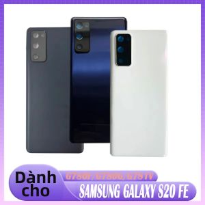 Ốp Lưng Pin Samsung Galaxy S20 FE Kèm Kính Camera Vỏ Lưng Thay Thế Bằng Nhựa Cho Điện Thoại Di Động