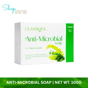 ANTI MICROBIAL SOAP Prevent body odor Anti-bacterial & Anti-pimples Natural insect repellant