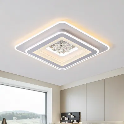 YILAITE | Đèn Trần LED Pha Lê Hiện Đại Đơn Giản