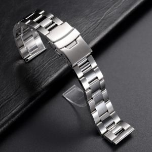 Dây Đeo Đồng Hồ Bằng Kim Loại Đa Năng Dây Đeo Bằng Thép Không Gỉ Nguyên Khối Rộng 20/22mm-28mm Dành Cho Nam Nữ Tương Thích Với Rolex Seiko