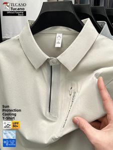 TUCANO | Ice Silk Cool Feeling Sun Protection POLO Shirt Men Summer Thin Casual