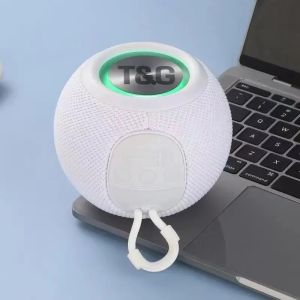 T&G | Loa Bluetooth Di Động TG337 Loa Không Dây TWS Âm Trầm Mạnh Mẽ Đèn LED Loa Ngoài Trời Máy Nghe Nhạc Cắm Trại Hỗ Trợ USB AUX FM TF