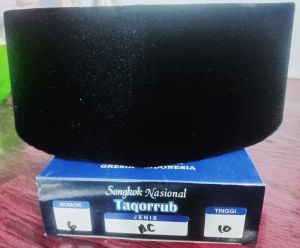 [COD✓]KOPIAH TAQORUB HITAM AC