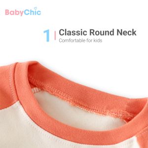 Baju T Shirt Lengan Panjang Budak Harian Baby Kanak Lelaki Perempuan Toddler Wear 6 Months - 6 Years