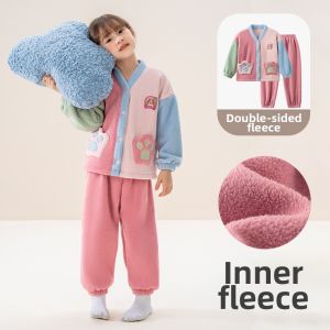 Paw Patrol | Coral Fleece Warm Childrens Pajamas