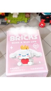 BI Nano Block Model DIY Karakter Kartun Mainan Balok Susun Edukasi Anak Bricks Mini T030