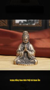 Tượng Đồng Thau Hình Phật Bà Quan Âm - Biểu Tượng Của Sự Bình An và Từ Bi - E8 ( Lựa Chọn Mẫu )
