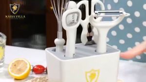 GMC KAISA VILLA 6-in-1 Kitchen Knife Premium Set - High-Quality Stainless Steel Cooking Knives for Home & Professional Chefs