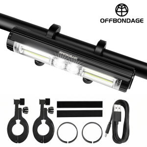 OFFBONDAGE 1700LM Bicycle Light Flashlight Bike Front Light MTB Lamp Waterproof scooter Lamp USB Outdoor Camping